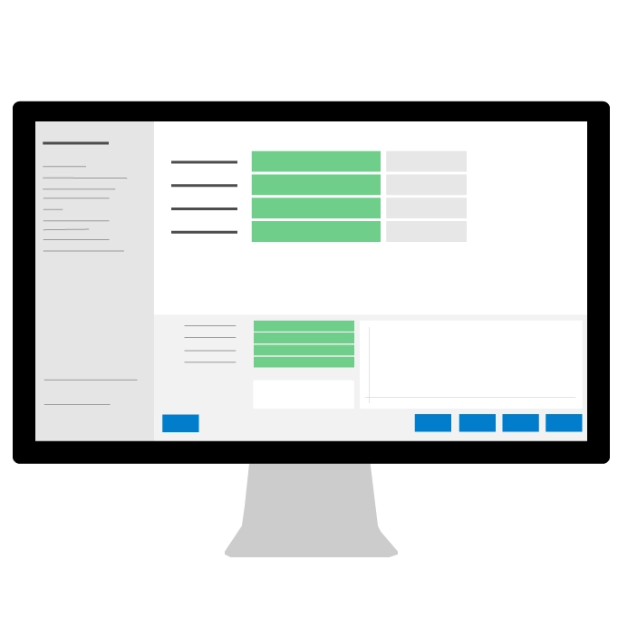 Illustration du logiciel Q-Interline, InfraQuant, InSightView