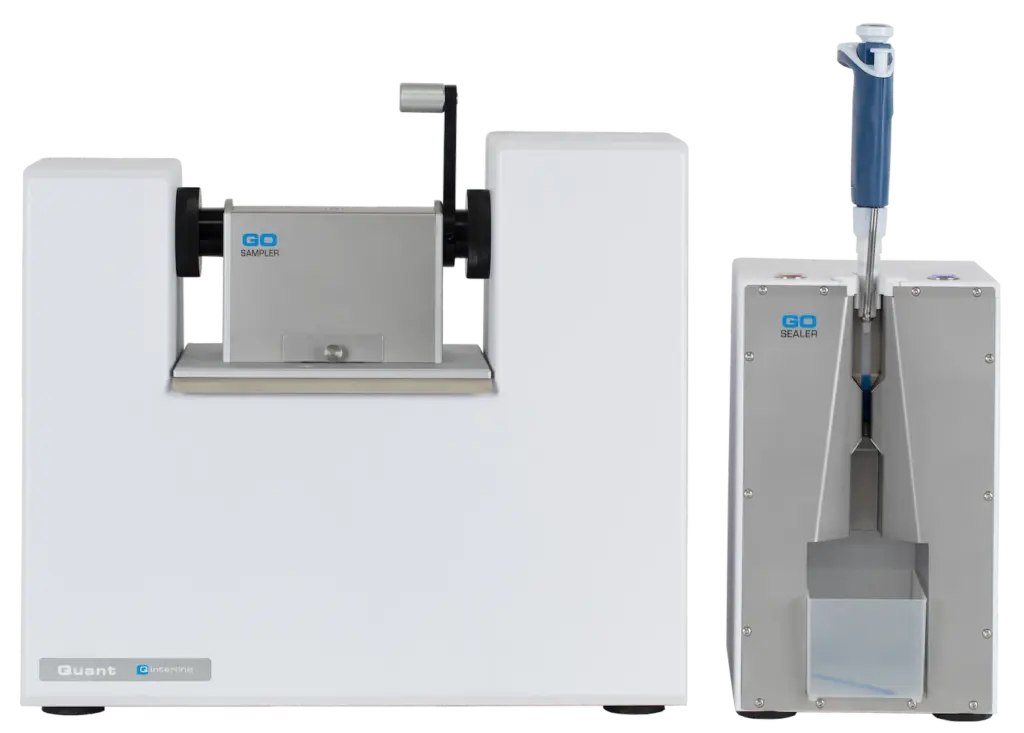 DairyQuant GO, un instrument d'analyse des produits laitiers facile à utiliser. Pivette Sampler, Pivette Sealer